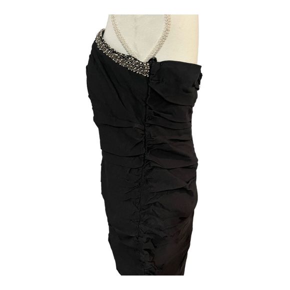 Torrid size 14 NWT little black cocktail dress with beadwork - Picture 4 of 14